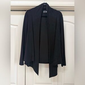 SYMPLI | Open Stretchy Draped Cardigan